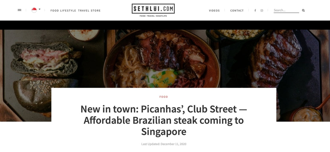 Affordable steaks singapore - Picanhas' - Picanhas'